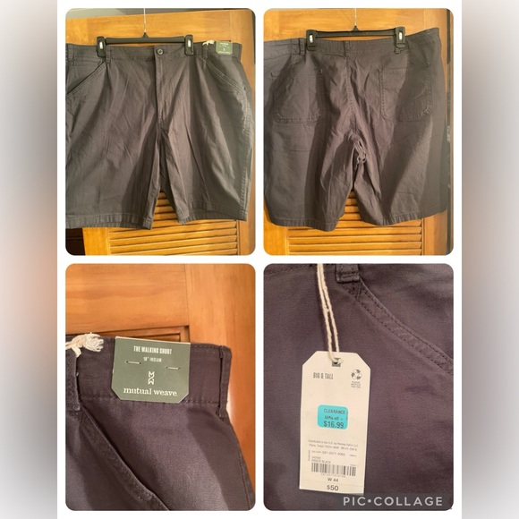 Three pairs for 1 price! Big and Tall Men’s Shorts Lot NWT 44 - Picture 2 of 4